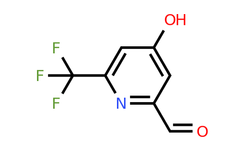 CAS 1256812-99-3 | 4-Hydroxy-6-(trifluoromethyl)pyridine-2-carbaldehyde