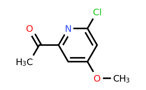 CAS 1256813-62-3 | 1-(6-Chloro-4-methoxypyridin-2-YL)ethan-1-one