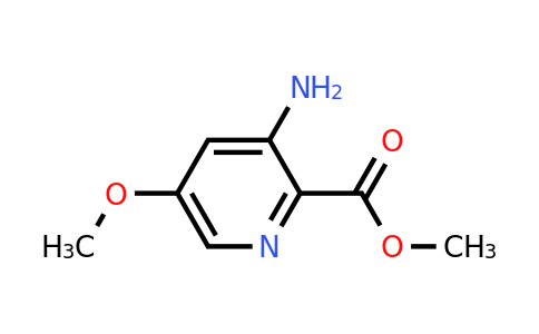 CAS 1256816-94-0 | methyl 3-amino-5-methoxy-pyridine-2-carboxylate