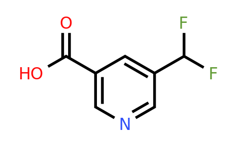 CAS 1256817-25-0 | 5-(Difluoromethyl)nicotinic acid