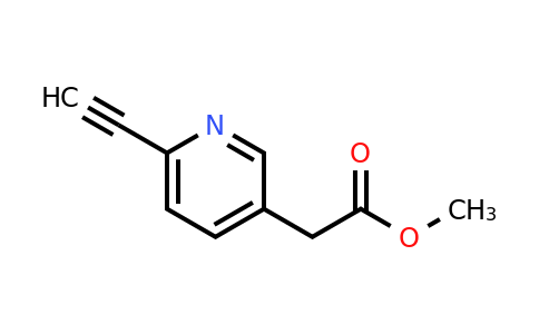 CAS 1256817-43-2 | methyl 2-(6-ethynylpyridin-3-yl)acetate