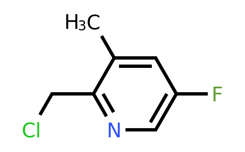 CAS 1256817-74-9 | 2-(Chloromethyl)-5-fluoro-3-methylpyridine