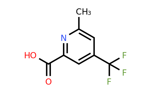 CAS 1256818-05-9 | 6-Methyl-4-(trifluoromethyl)pyridine-2-carboxylic acid