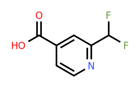 CAS 1256818-14-0 | 2-(Difluoromethyl)isonicotinic acid