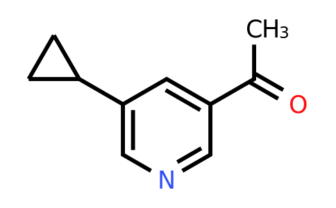 CAS 1256818-46-8 | 1-(5-Cyclopropylpyridin-3-yl)ethanone