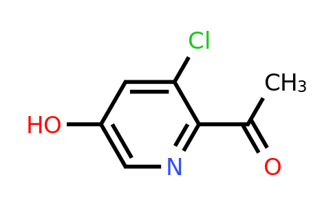 CAS 1256819-84-7 | 1-(3-Chloro-5-hydroxypyridin-2-yl)ethanone