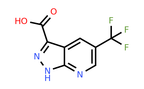 CAS 1256820-22-0 | 5-trifluoromethyl-1H-pyrazolo[3,4-b]pyridine-3-carboxylic acid