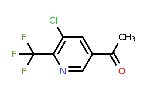 CAS 1256820-86-6 | 1-[5-Chloro-6-(trifluoromethyl)pyridin-3-YL]ethan-1-one