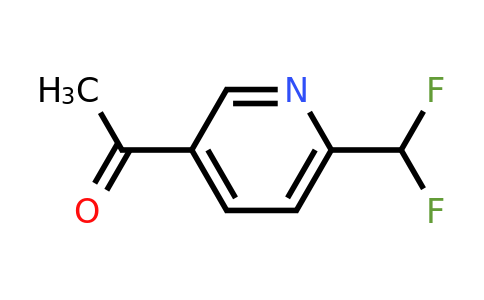 CAS 1256821-01-8 | 1-(6-(Difluoromethyl)pyridin-3-YL)ethanone