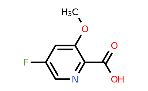 CAS 1256821-36-9 | 5-Fluoro-3-methoxypicolinic acid