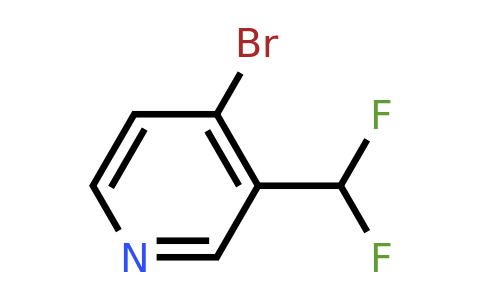 CAS 1256821-48-3 | 4-Bromo-3-(difluoromethyl)pyridine