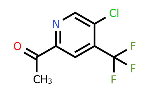 CAS 1256821-90-5 | 1-[5-Chloro-4-(trifluoromethyl)pyridin-2-YL]ethan-1-one