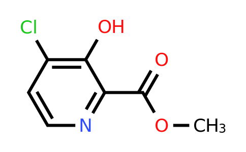 CAS 1256823-34-3 | methyl 4-chloro-3-hydroxypyridine-2-carboxylate