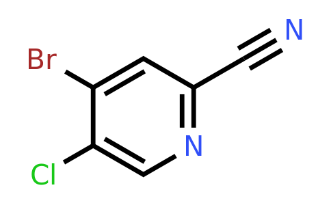 CAS 1256823-76-3 | 4-bromo-5-chloro-pyridine-2-carbonitrile