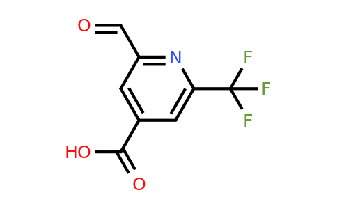 CAS 1256824-08-4 | 2-Formyl-6-(trifluoromethyl)isonicotinic acid
