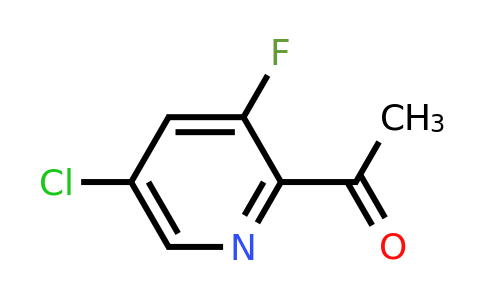 CAS 1256824-17-5 | 1-(5-Chloro-3-fluoropyridin-2-YL)ethanone