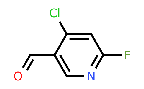 CAS 1256824-38-0 | 4-Chloro-6-fluoronicotinaldehyde
