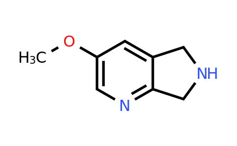 CAS 1256824-39-1 | 3-Methoxy-5H,6H,7H-pyrrolo[3,4-B]pyridine