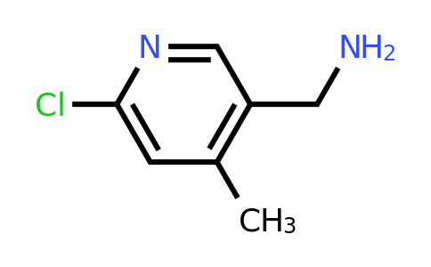 CAS 1256824-84-6 | (6-Chloro-4-methylpyridin-3-YL)methanamine