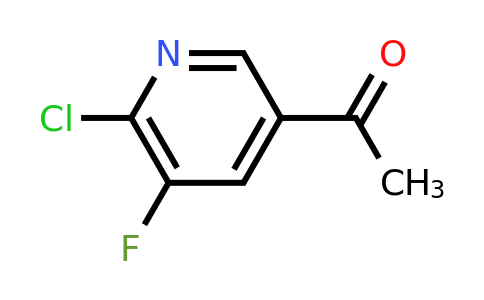 CAS 1256824-98-2 | 1-(6-Chloro-5-fluoropyridin-3-YL)ethan-1-one