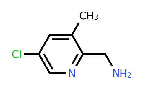 CAS 1256825-06-5 | (5-Chloro-3-methylpyridin-2-YL)methanamine