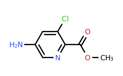 CAS 1256825-20-3 | methyl 5-amino-3-chloropyridine-2-carboxylate