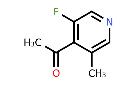 CAS 1256825-55-4 | 1-(3-Fluoro-5-methylpyridin-4-YL)ethan-1-one