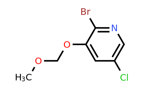 CAS 1256825-67-8 | 2-Bromo-5-chloro-3-(methoxymethoxy)pyridine