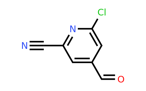 CAS 1256826-17-1 | 6-Chloro-4-formylpyridine-2-carbonitrile