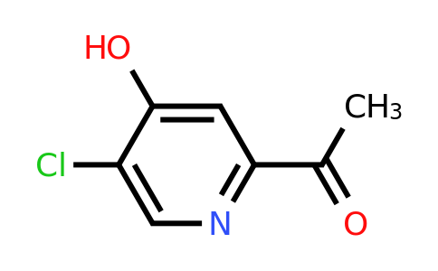 CAS 1256826-19-3 | 1-(5-Chloro-4-hydroxypyridin-2-YL)ethan-1-one