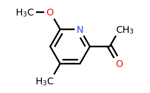CAS 1256826-50-2 | 1-(6-Methoxy-4-methylpyridin-2-YL)ethan-1-one