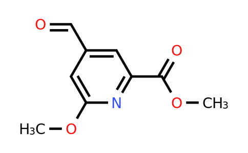 CAS 1256826-63-7 | Methyl 4-formyl-6-methoxypyridine-2-carboxylate