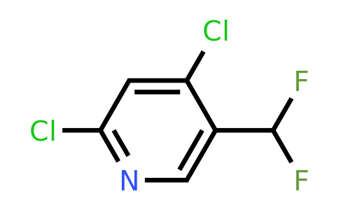 CAS 1256833-30-3 | 2,4-Dichloro-5-(difluoromethyl)pyridine