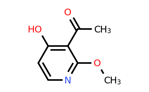 1-(4-Hydroxy-2-methoxypyridin-3-YL)ethan-1-one
