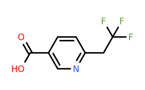 CAS 1256834-01-1 | 6-(2,2,2-Trifluoroethyl)nicotinic acid
