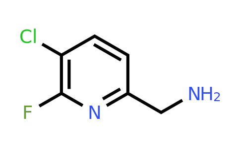 CAS 1256834-57-7 | (5-Chloro-6-fluoropyridin-2-YL)methylamine