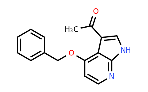 CAS 1256834-83-9 | 1-(4-(benzyloxy)-1H-pyrrolo[2,3-b]pyridin-3-yl)ethan-1-one