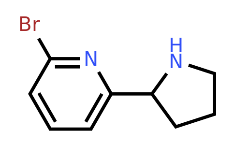 CAS 1256834-84-0 | 2-Bromo-6-(pyrrolidin-2-YL)pyridine