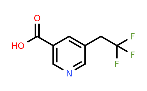 CAS 1256835-86-5 | 5-(2,2,2-Trifluoroethyl)nicotinic acid
