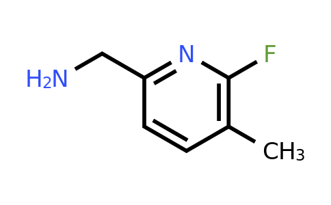 CAS 1256836-21-1 | (6-Fluoro-5-methylpyridin-2-YL)methylamine