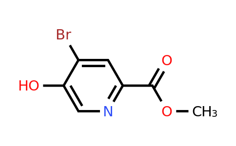 CAS 1256836-99-3 | methyl 4-bromo-5-hydroxy-pyridine-2-carboxylate