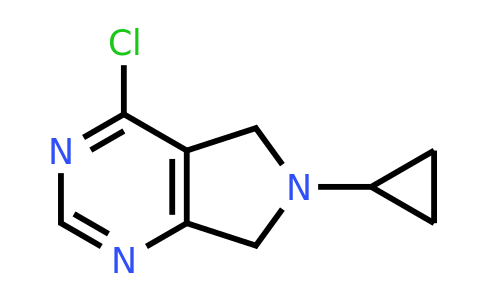 CAS 1256955-38-0 | 4-chloro-6-cyclopropyl-6,7-dihydro-5H-pyrrolo[3,4-d]pyrimidine