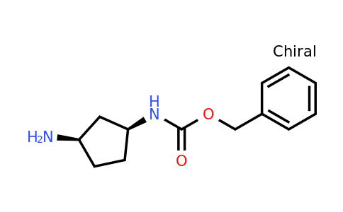 CAS 1257045-86-5 | benzyl N-[(1S,3R)-3-aminocyclopentyl]carbamate