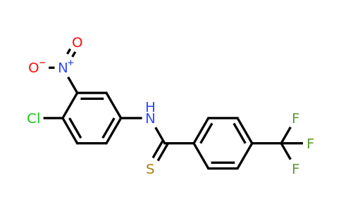 CAS 1257095-61-6 | N-(4-Chloro-3-nitrophenyl)-4-(trifluoromethyl)benzothioamide