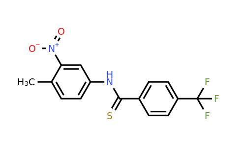 CAS 1257095-63-8 | N-(4-Methyl-3-nitrophenyl)-4-(trifluoromethyl)benzothioamide