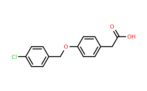 CAS 125721-51-9 | 2-{4-[(4-chlorophenyl)methoxy]phenyl}acetic acid