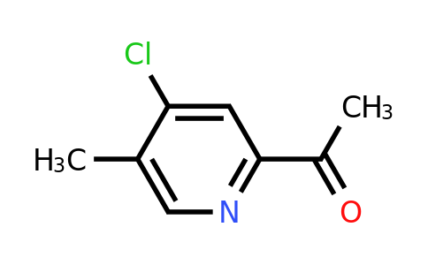 CAS 1257211-10-1 | 1-(4-Chloro-5-methylpyridin-2-YL)ethanone