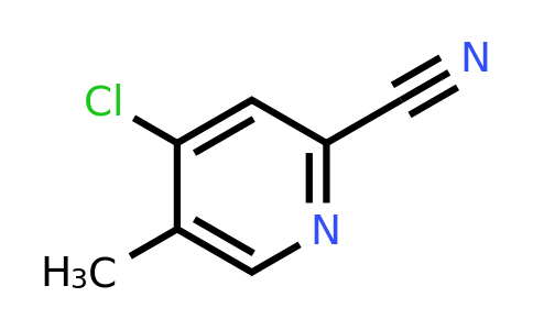 CAS 1257211-14-5 | 4-Chloro-5-methylpicolinonitrile