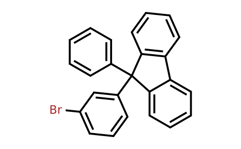 CAS 1257251-75-4 | 9-(3-Bromophenyl)-9-phenyl-9H-fluorene
