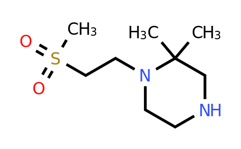 CAS 1257293-61-0 | 1-(2-Methanesulfonylethyl)-2,2-dimethylpiperazine